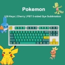GMK Pokemon 104+25 PBT Dye-subbed Keycaps Set Cherry Profile for MX Switches Mechanical Gaming Keyboard